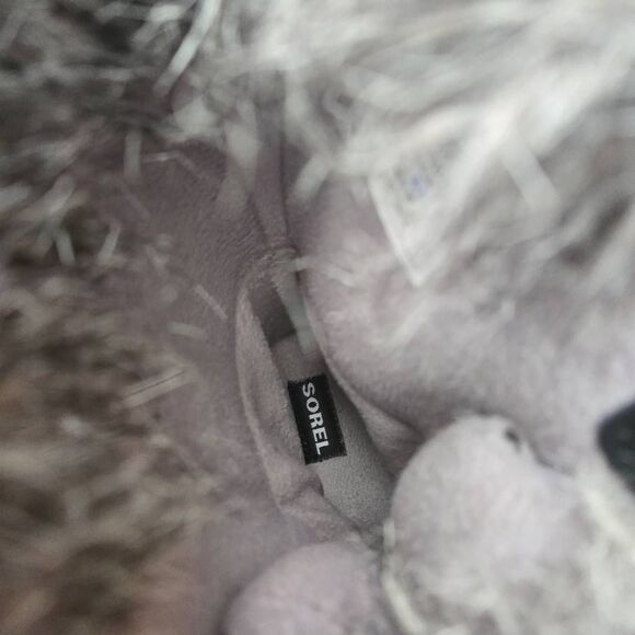 Sorel Women's Black Tofino tall snow Boots warm waterproof 7.5  diamond stitch - Picture 4 of 9